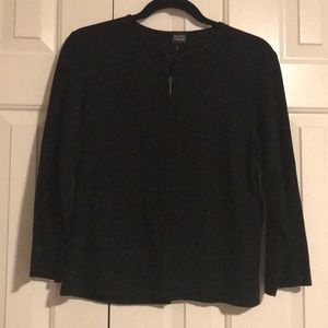 Eileen Fisher zipper sweater
